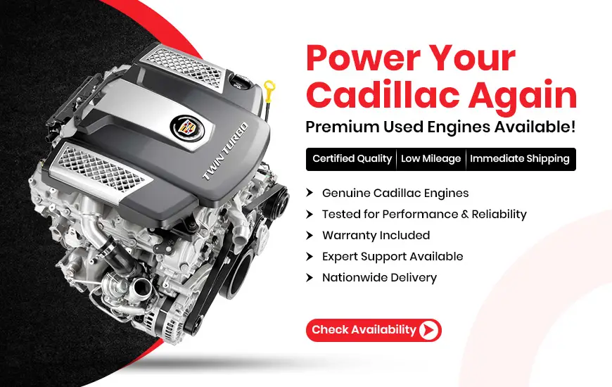 Used Cadillac Engine
