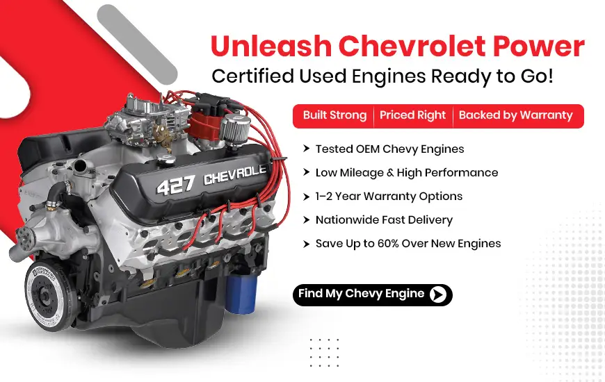 Used Chevy Engine