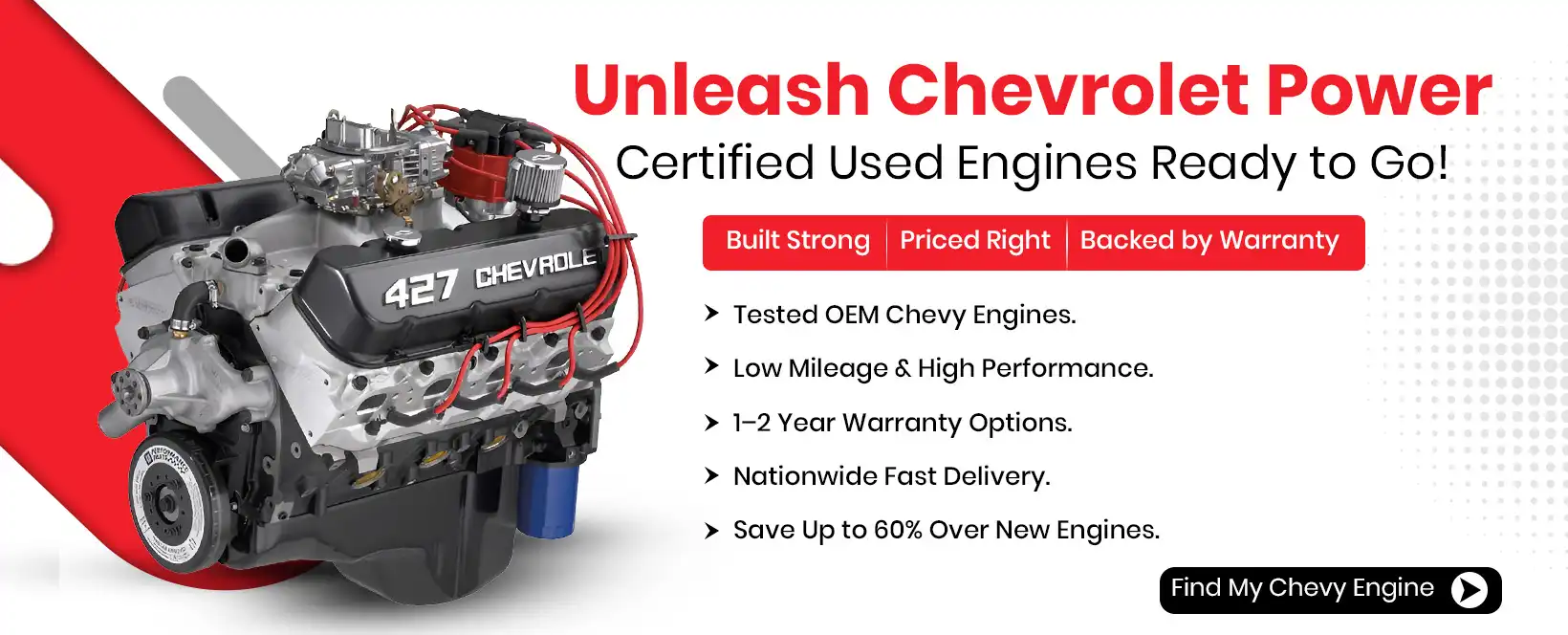 Used Chevy Engine