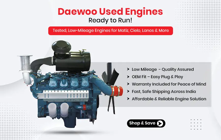 Used Daewoo Engine