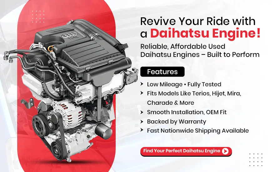 Used Daihatsu Engine