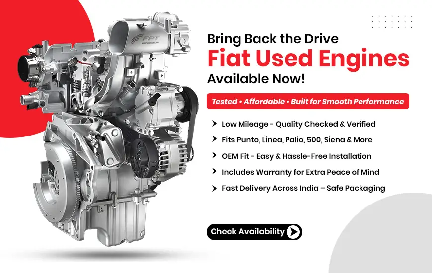Used Fiat Engine