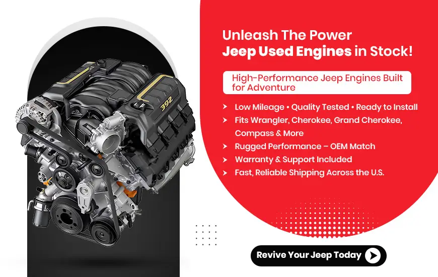 Used Jeep Engine