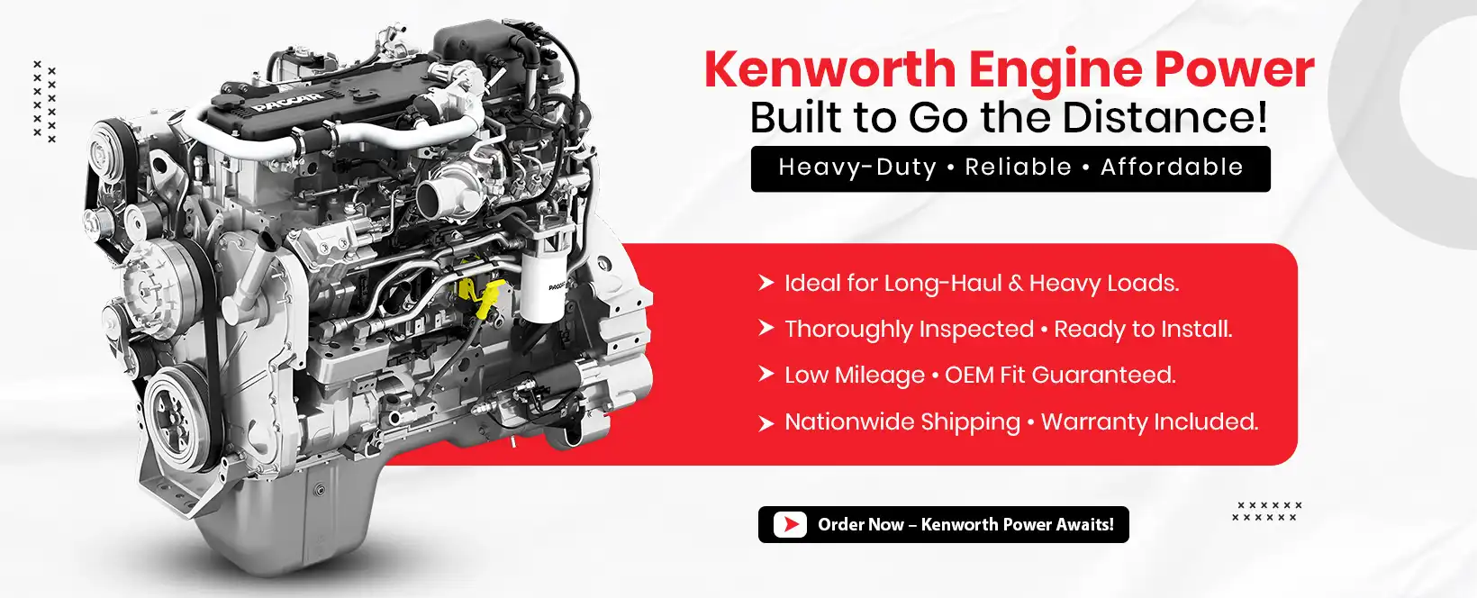 Used Kenworth Engine