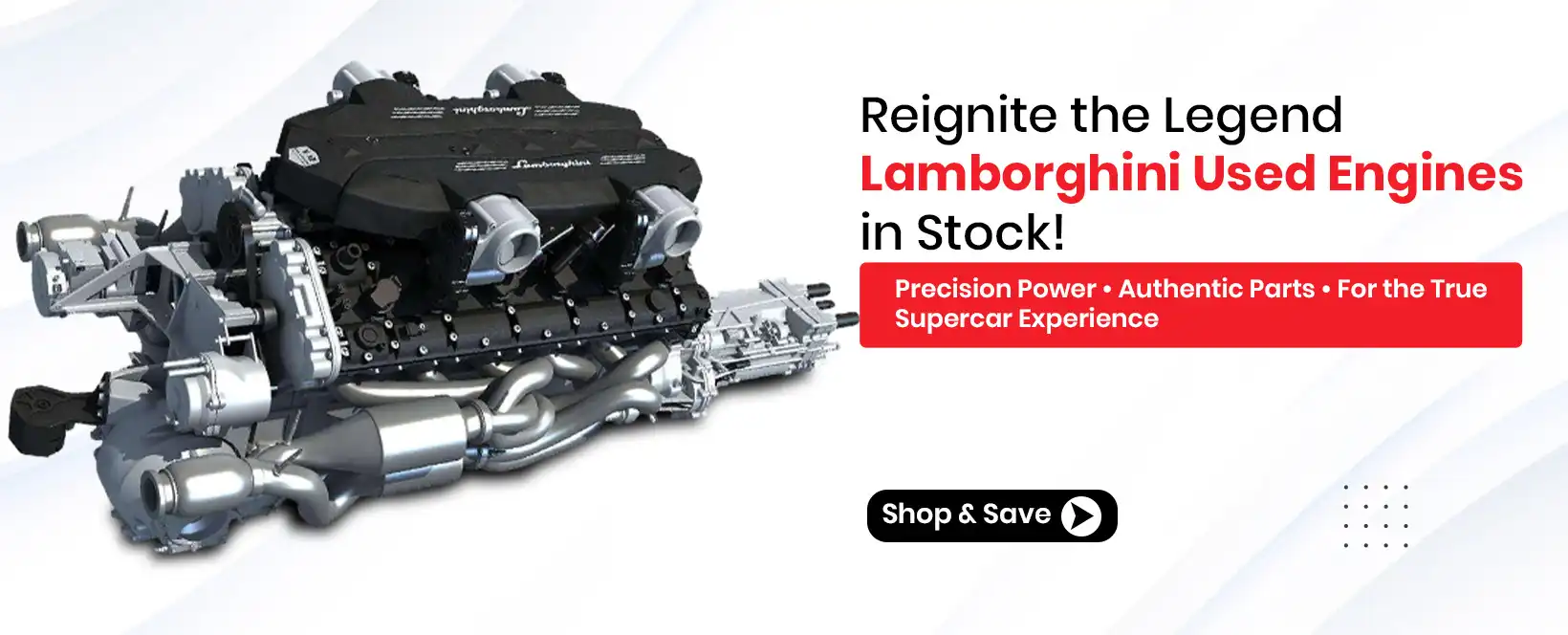 Used Lamborghini Engine