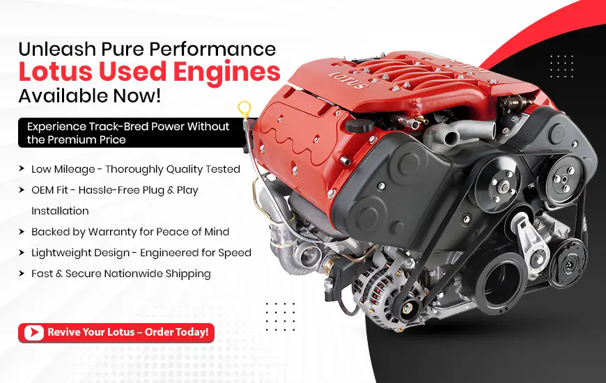 Used Lotus Engine