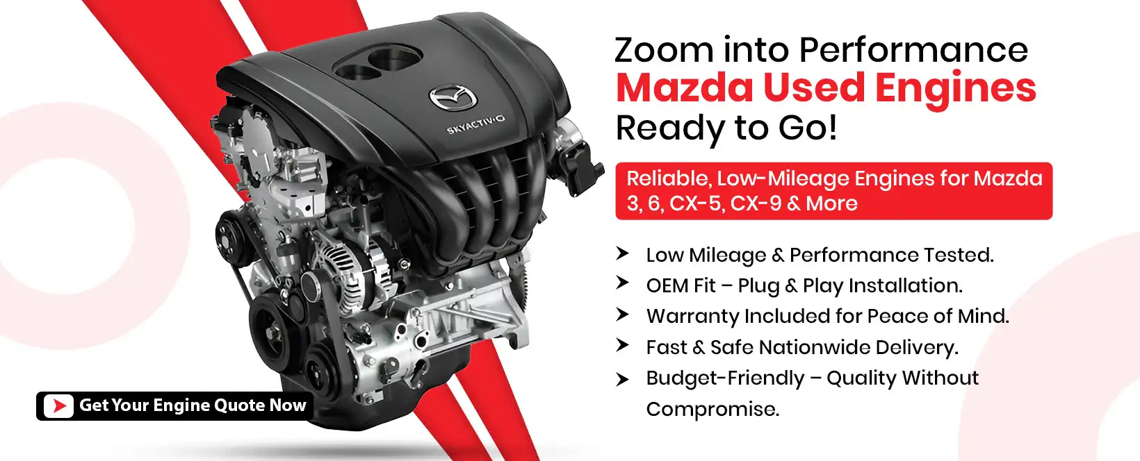 Used Mazda Engine