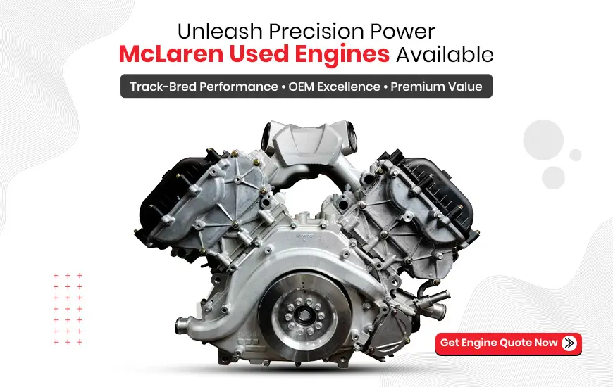 Used McLaren Engine