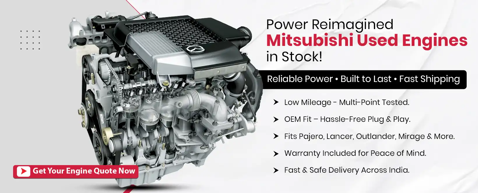Used Mitsubishi Engine