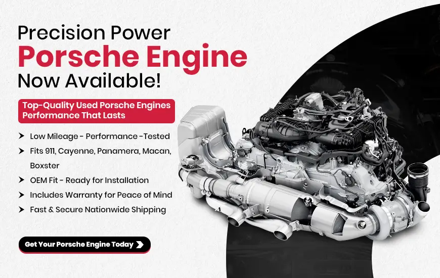 Used Porsche Engine