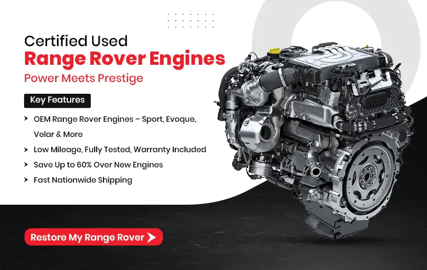 Used Range Rover Engine