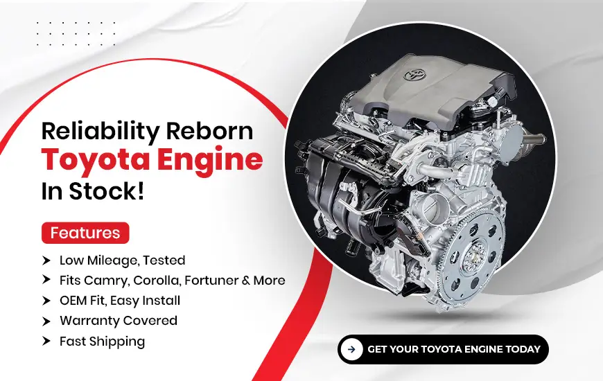 Used Toyota Engine
