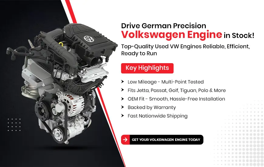 Used Volkswagen Engine